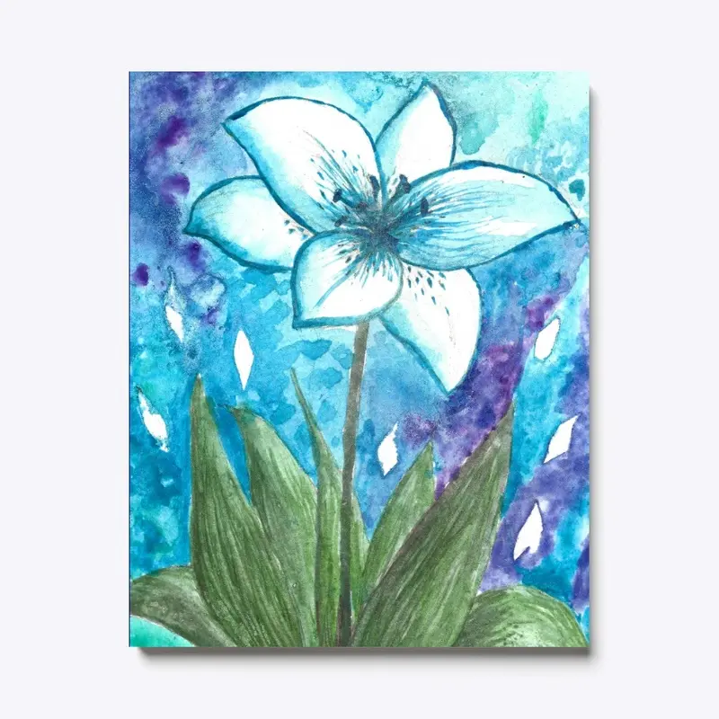 blue lily